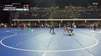 95 lbs 1st Place Match - Benjamin Mack, Pursuit Wrestling Minnesota vs Bo Becker, Pinnacle Wrestling Club