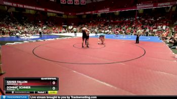 285 lbs D1 - Quarter-finals (fri 5:30 P.m.) - Xavier Fallon, Arrowhead vs Dominic Schnier, Muskego