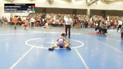 56-B lbs Consi Of 16 #1 - Matthew Miranda, Brentwood vs Owen Stickle, Mat Assassins