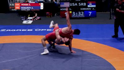 87 kg Rd 32 - Spencer Woods, USA vs Aleksandr Komarov, SRB