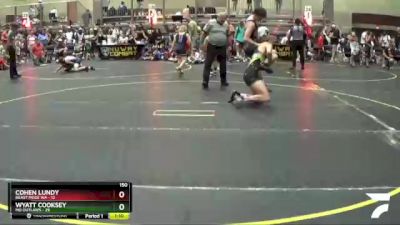 150 lbs Round 1 (6 Team) - Wyatt Cooksey, MO Outlaws vs Cohen Lundy, Beast Mode WA