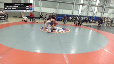 144 lbs Cons. Semis - Patrick Halpin, Mat Demon Wrestling Club vs Malachi Hoff, Inland Northwest Wrestling Training Center