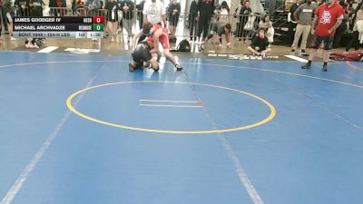 154-H lbs Round Of 64 - James Goodger IV, Neshaminy vs Michael Archvadze, RedNose Wrestling School