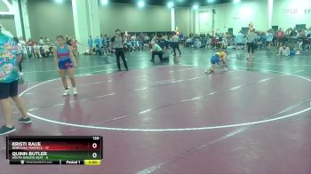 120 lbs Round 2 (8 Team) - Kristi Raue, Nebraska Marvels vs Quinn Butler, South Dakota Heat