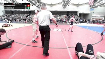 128-H lbs Round Of 64 - Vincent Mokos, Militia Wrestling Club vs Chase Paglio, Lyndhurst