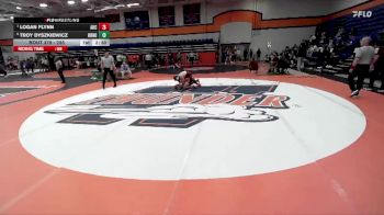 285 lbs Quarterfinal - Logan Flynn, Arcadia vs Troy Dyszkiewicz, Ohio Northern