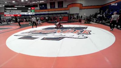 285 lbs Quarterfinal - Logan Flynn, Arcadia vs Troy Dyszkiewicz, Ohio Northern