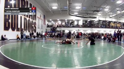 160B Semifinal - Leyna Rumpler, Gannon vs Naria Medrano, Frostburg State University