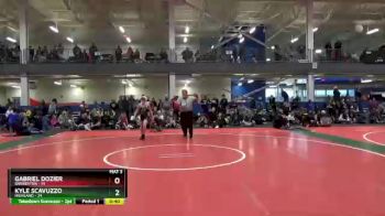 85 lbs Finals (2 Team) - Kyle Scavuzzo, Highland vs Gabriel Dozier, Barberton