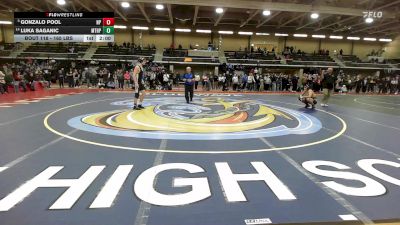 165 lbs Round Of 16 - Gonzalo Pool, North Providence vs Luka Saganic, Mt. Hope