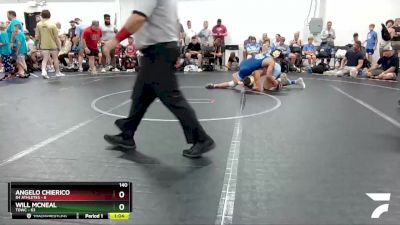140 lbs Round 6 (8 Team) - Will McNeal, TDWC vs Angelo Chierico, 84 Athletes