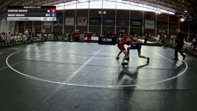 113 lbs Carter Booze, Nebraska vs Noah Majka, Oklahoma Outlaws Red