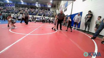 49 lbs Quarterfinal - Gatlen Ruminer, Sallisaw Takedown Club vs Jax Miller, HURRICANE WRESTLING ACADEMY