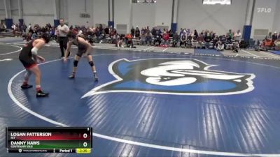 133 lbs Semifinal - Danny Haws, Centenary (NJ) vs Logan Patterson, RIT