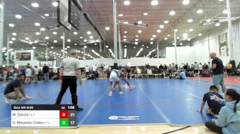 120 lbs Rr Rnd 2 - Micah Garcia, PA Alliance Red vs Dion Mesanko Coleman, Shore Thing WC