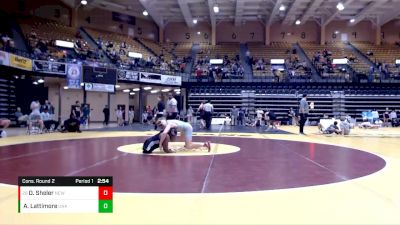 125 lbs Cons. Round 2 - Dylan Sheler, Newman vs Adonis Lattimore, Nebraska-Kearney