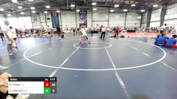 160 lbs Rr Rnd 2 - Nicholas Fisher, The Asylum Red vs Jeremiah Johnson, Capital City Wrestling Club