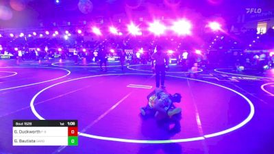 109 lbs Round Of 16 - Gabriel Duckworth, F-5 Grappling vs Gabriel Bautista, Garden City Wrestling Club