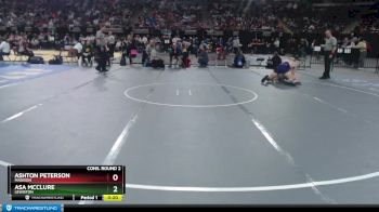 5A 170 lbs Cons. Round 2 - Asa McClure, Lewiston vs Ashton Peterson, Madison