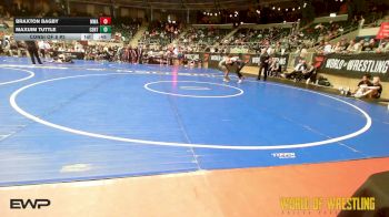105 lbs Consi Of 8 #2 - Braxton Bagby, Moen Wrestling Academy vs Maxuim Tuttle, Central Kansas Young Lions