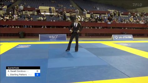 Alejandro Swait Cordova vs Luke Sterling Patterson 2024 Pan IBJJF Jiu-Jitsu No-Gi Championship