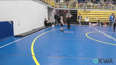 43 lbs Consi Of 8 #2 - Bo Revier, Morrison Takedown Club vs Elwood Manley, Perry Wrestling Academy