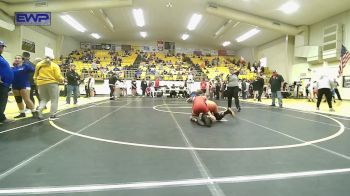 106-A lbs Semifinal - Kiowyn Deaton, Grove vs Emmit Fourkiller, Tahlequah Wrestling Club