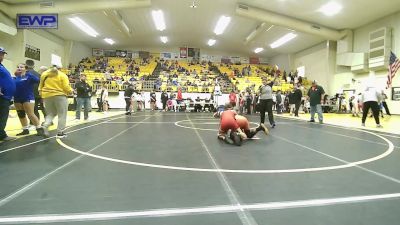 106-A lbs Semifinal - Kiowyn Deaton, Grove vs Emmit Fourkiller, Tahlequah Wrestling Club