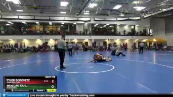 174 lbs Cons. Round 3 - Tyler Bodovetz, Ohio Wesleyan vs Braedan Kahl, Heidelberg