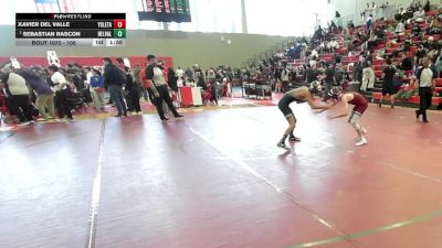 106 lbs Quarterfinal - Sebastian Rascon, El Paso Del Valle vs Xavier Del Valle, El Paso Ysleta