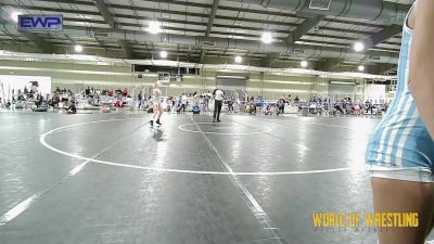 84 lbs Round Of 16 - Harper Formanek, Black Fox Academy vs Tori Conn, Illinois Valley Youth Wrestling