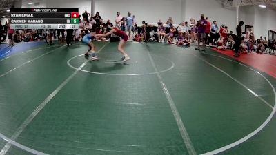 78 lbs Round 2 (6 Team) - Mckenzie Harshman, CTWHALE vs Aubree Parker, Ground Up USA