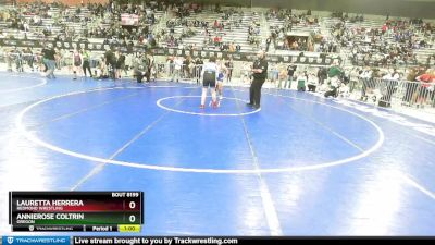 147-161 lbs Cons. Semi - Annierose Coltrin, Oregon vs Lauretta Herrera, Redmond Wrestling