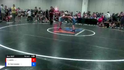 82 lbs Cons. Semi - Dary Carcasses, Florida vs Isaac Leota, Hernando Wrestling Club