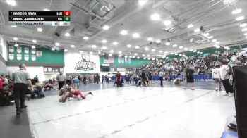 165 lbs 5th Place Match - Mario Alvaradejo, Hillcrest vs Marcos Nava, Barstow