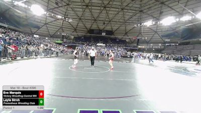 115 lbs Champ. Rd Of 16 - Eva Marquis, Victory Wrestling-Central WA vs Layla Stroh, Prometheus Wrestling Club