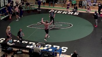 285 lbs Semis & 1st Wb (8 Team) - Tyce Uherka, Sturgis Brown vs Conner Christianson, Watertown