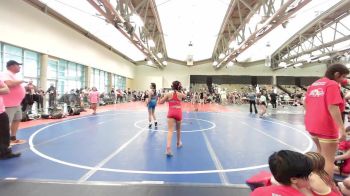 89 lbs Rr Rnd 3 - Jasmine Weiner, CT Whale14UG vs Madden Harris, Team Virginia