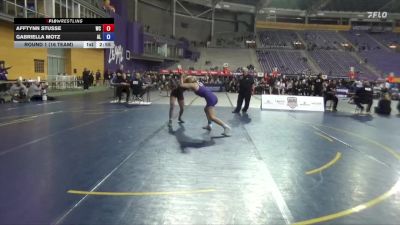 110 lbs Round 1 (16 Team) - Afftynn Stusse, Wartburg vs Gabriella Motz, Albion