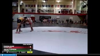184 lbs Cons. Round 2 - Micha Clemson, Emmanuel vs Mason Kump, Belmont Abbey