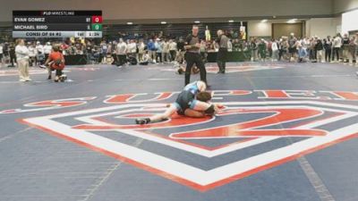 106 lbs Consi Of 64 #2 - Evan Gomez, NY vs Michael Bird, IL