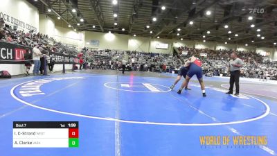 220 lbs Round Of 32 - Israel Chavez-Strand, Westview vs Achilles Clarke, Vasky Bros