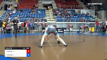 152 lbs Rnd Of 32 - Tate Nichter, Pennsylvania vs James Rowley, Oregon