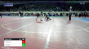 138 lbs Round Of 64 - Parker Young, Blanchard High School vs Jaden Smith, Plainview JH