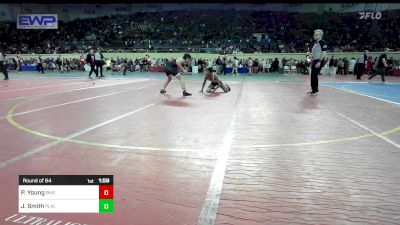 138 lbs Round Of 64 - Parker Young, Blanchard High School vs Jaden Smith, Plainview JH
