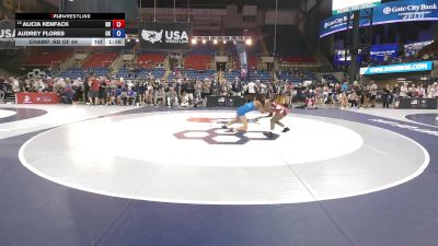 105 lbs Champ. Rd Of 64 - Alicia Kenfack, ND vs Audrey Flores, OK