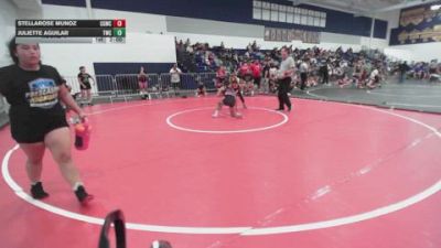 100 lbs Round 4 - Juliette Aguilar, Threshold Wrestling Club vs Stellarose Munoz, Cal Grapplers Wrestling Club