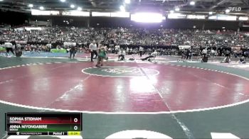 120 lbs Cons. Round 1 - Sophia Stidham, Meridian vs Anna Niyongabire, Borah