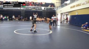 133 lbs Cons. Round 4 - Josh Valdivia, Lemoore College vs Ethan Gonzalez, Rio Hondo College