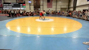 285 lbs Rr Rnd 3 - Michael Gibson, TNWC Purple vs Jeff Gessner, Apache Black